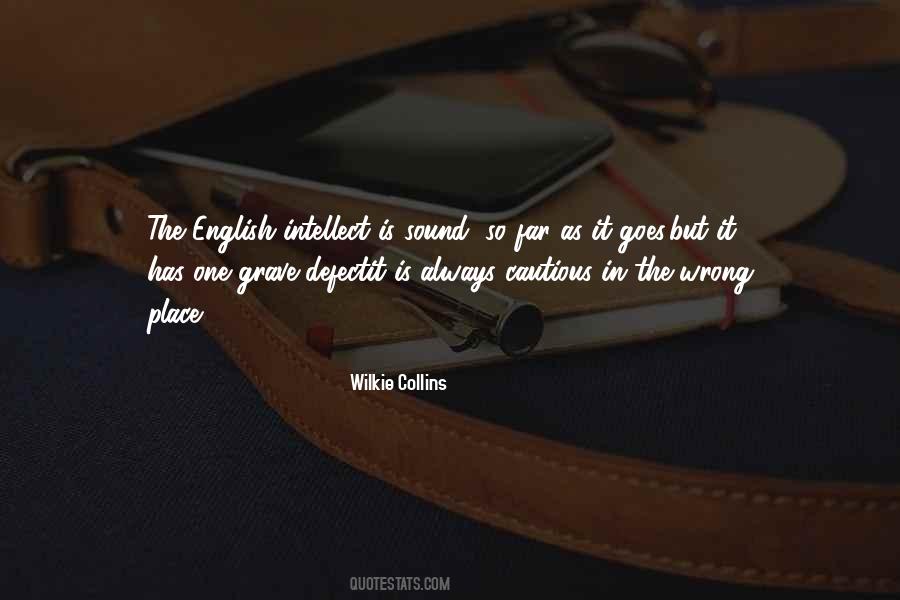 Wilkie Collins Quotes #400737