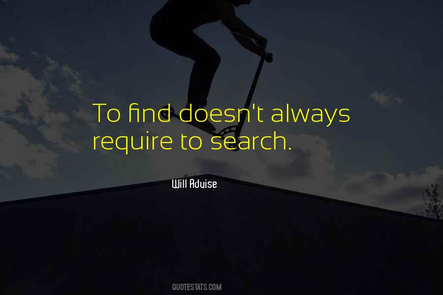 Will Advise Quotes #1748428
