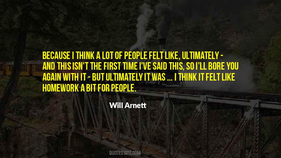 Will Arnett Quotes #767414