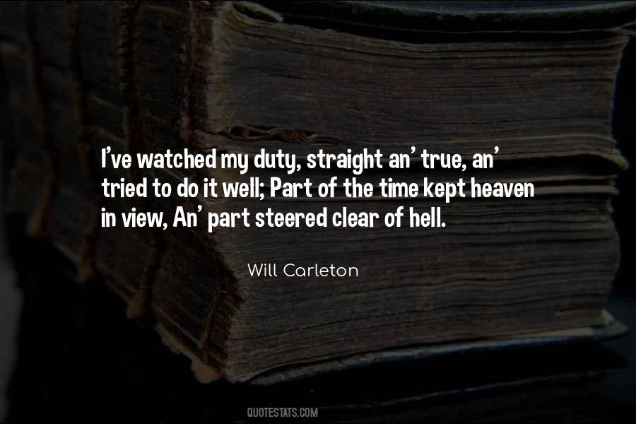 Will Carleton Quotes #1132466