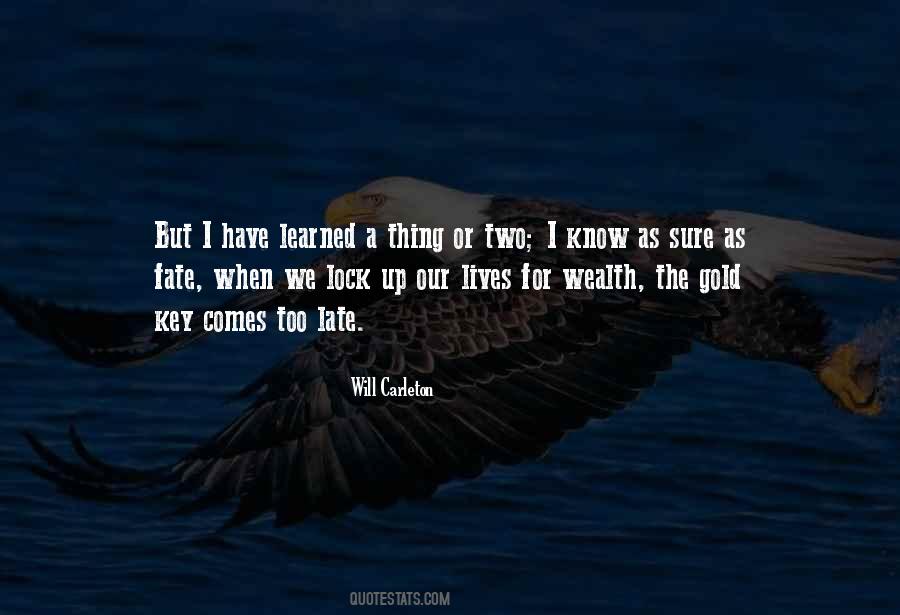 Will Carleton Quotes #1164316