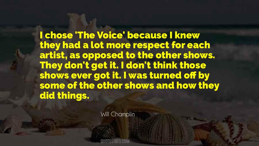 Will Champlin Quotes #1699285