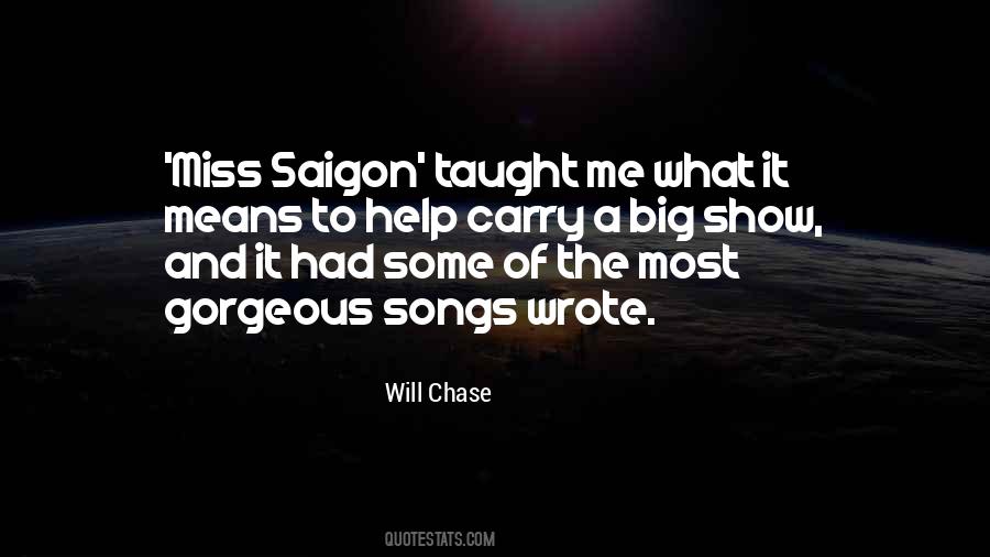 Will Chase Quotes #1864492