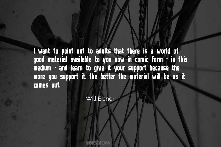 Will Eisner Quotes #1636554