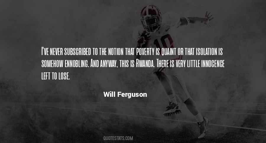 Will Ferguson Quotes #983413