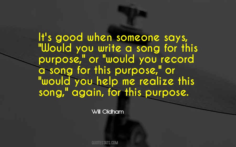Will Oldham Quotes #325259