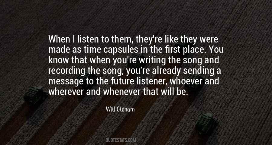 Will Oldham Quotes #559596