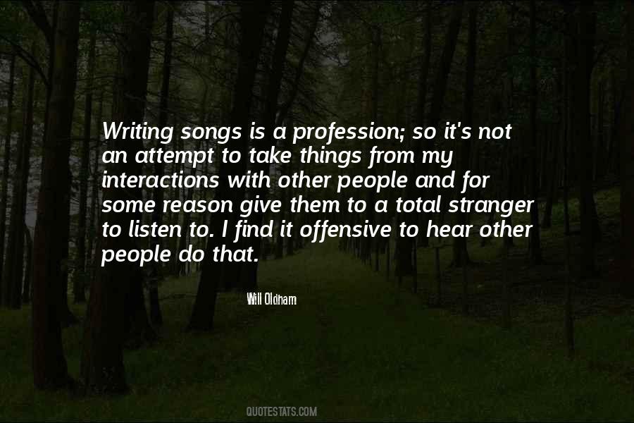 Will Oldham Quotes #563928