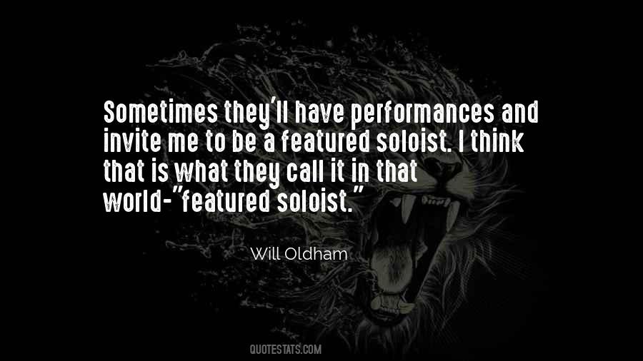 Will Oldham Quotes #831496