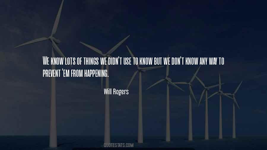 Will Rogers Quotes #503762