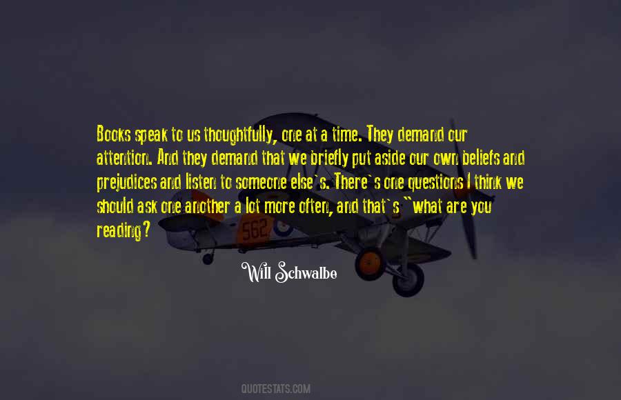 Will Schwalbe Quotes #570696