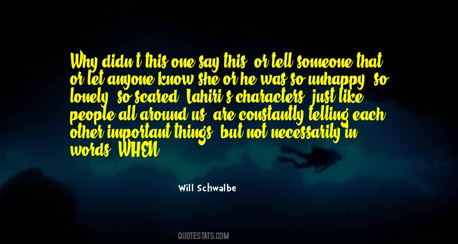 Will Schwalbe Quotes #660524