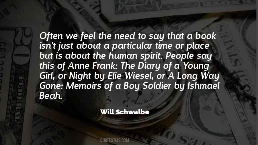 Will Schwalbe Quotes #778609