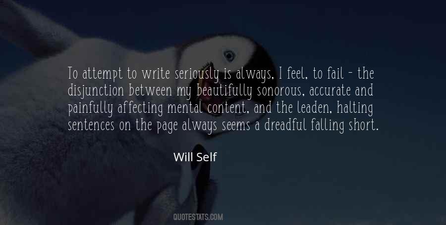 Will Self Quotes #1408574