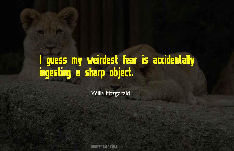 Willa Fitzgerald Quotes #15915