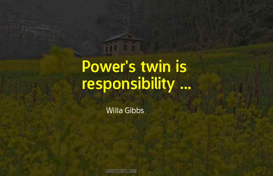 Willa Gibbs Quotes #1320981