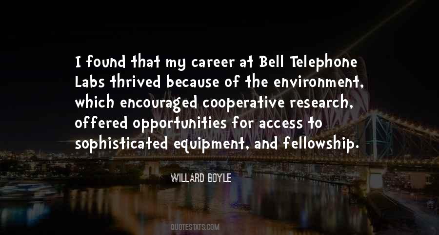 Willard Boyle Quotes #971398