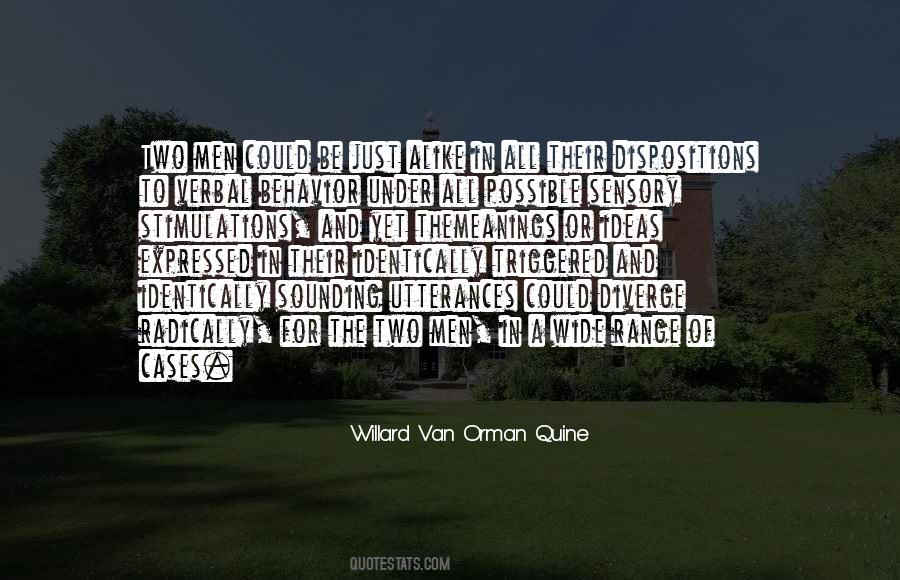Willard Van Orman Quine Quotes #1756046