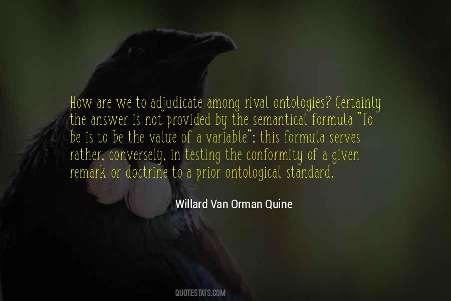 Willard Van Orman Quine Quotes #274239