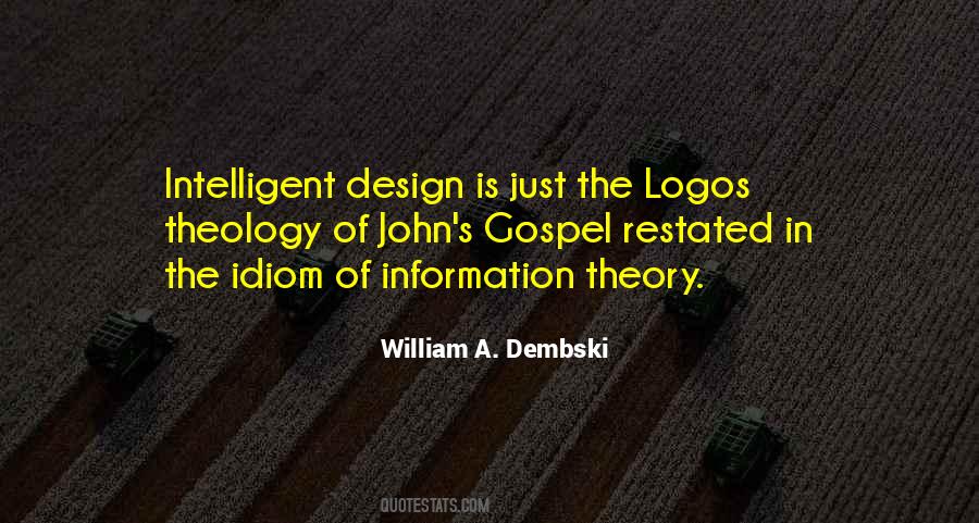 William A. Dembski Quotes #1037990