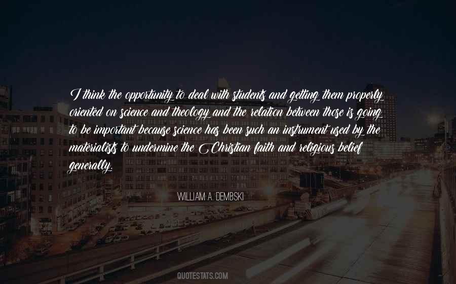 William A. Dembski Quotes #676599