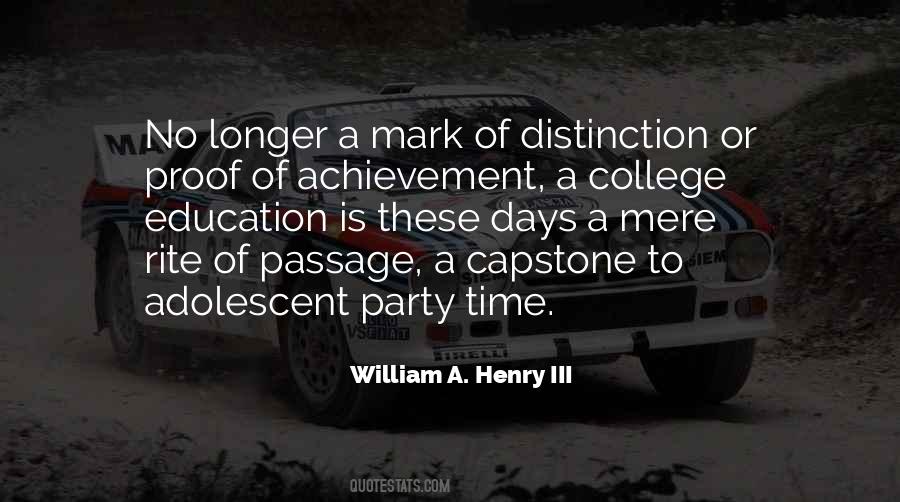William A. Henry III Quotes #344626