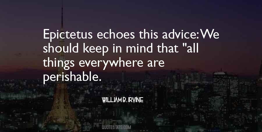 William B. Irvine Quotes #1028630