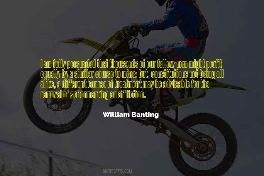 William Banting Quotes #1296256