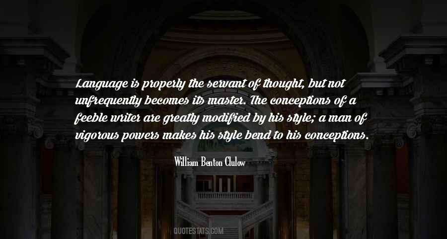 William Benton Clulow Quotes #1773199