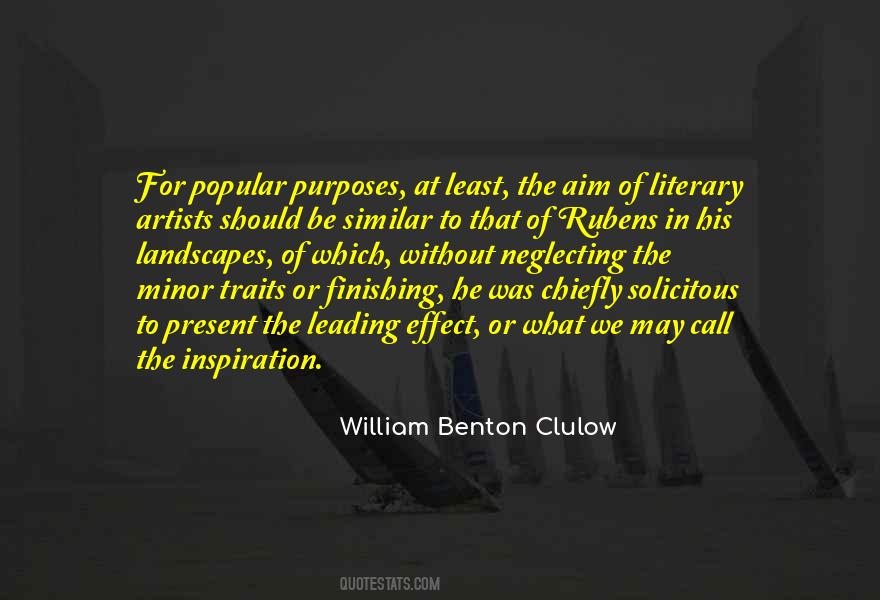 William Benton Clulow Quotes #192244