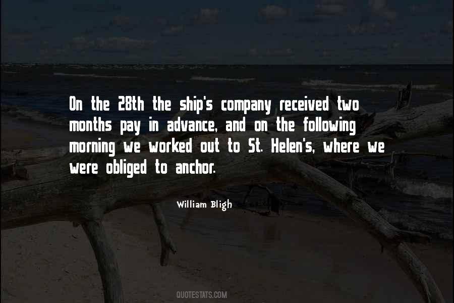 William Bligh Quotes #8526