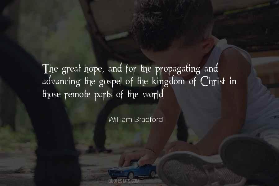 William Bradford Quotes #1423162