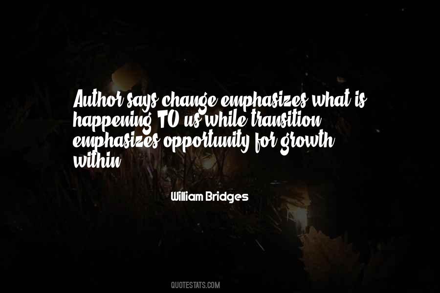 William Bridges Quotes #489351