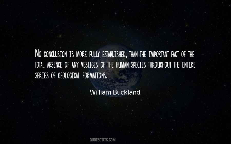 William Buckland Quotes #1346224
