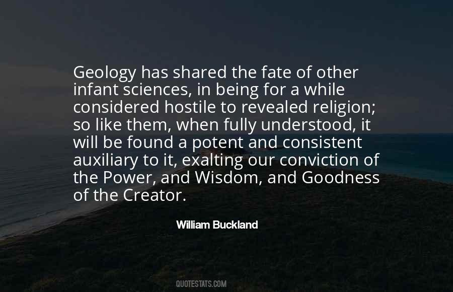 William Buckland Quotes #744054