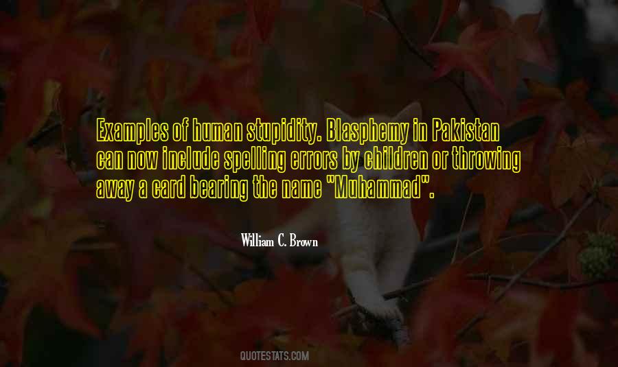 William C. Brown Quotes #290928