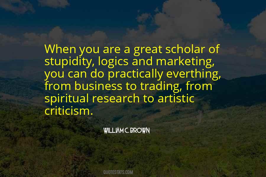 William C. Brown Quotes #910880