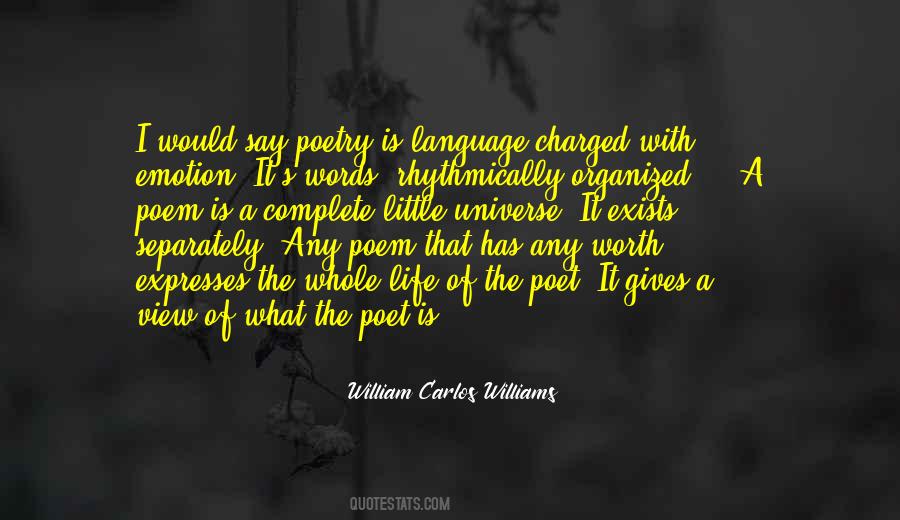 William Carlos Williams Quotes #987985