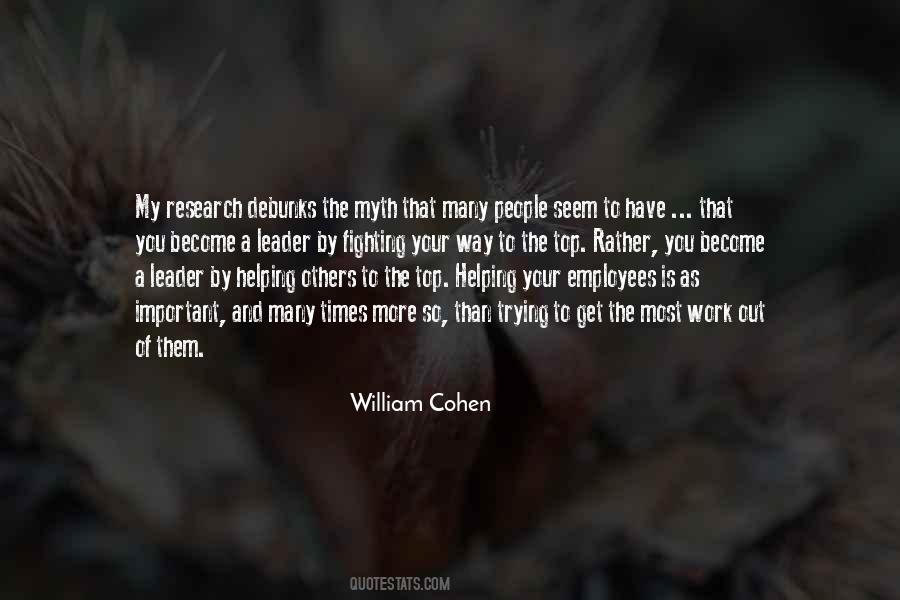 William Cohen Quotes #864104