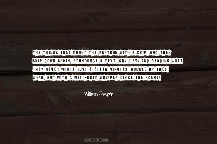 William Cowper Quotes #1370444
