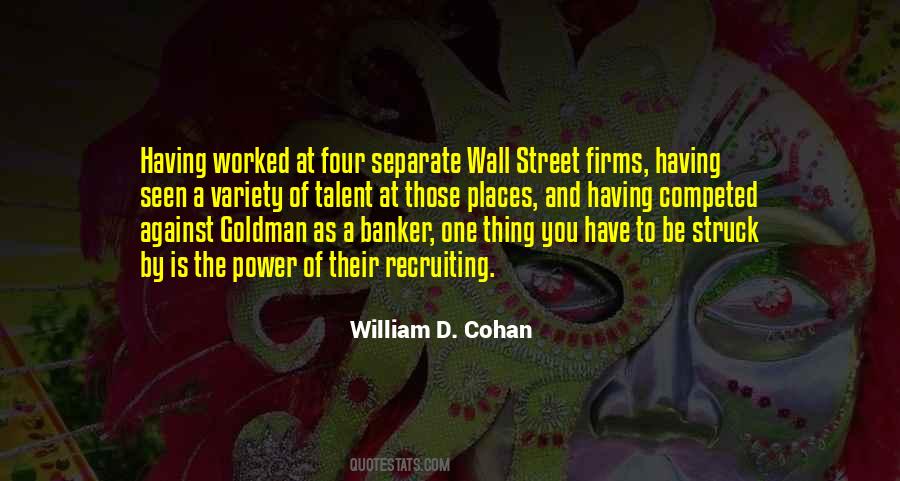 William D. Cohan Quotes #1353393