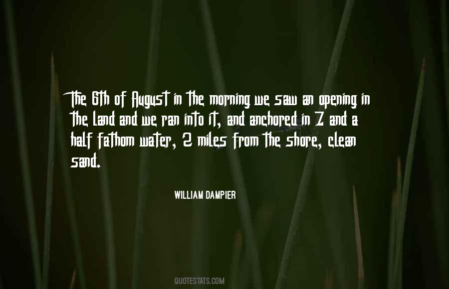 William Dampier Quotes #322724