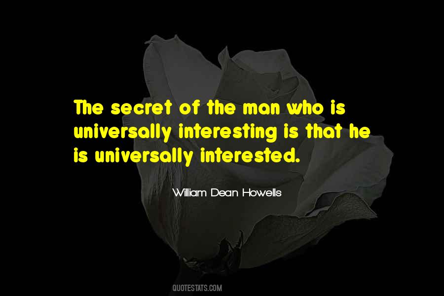 William Dean Howells Quotes #217691