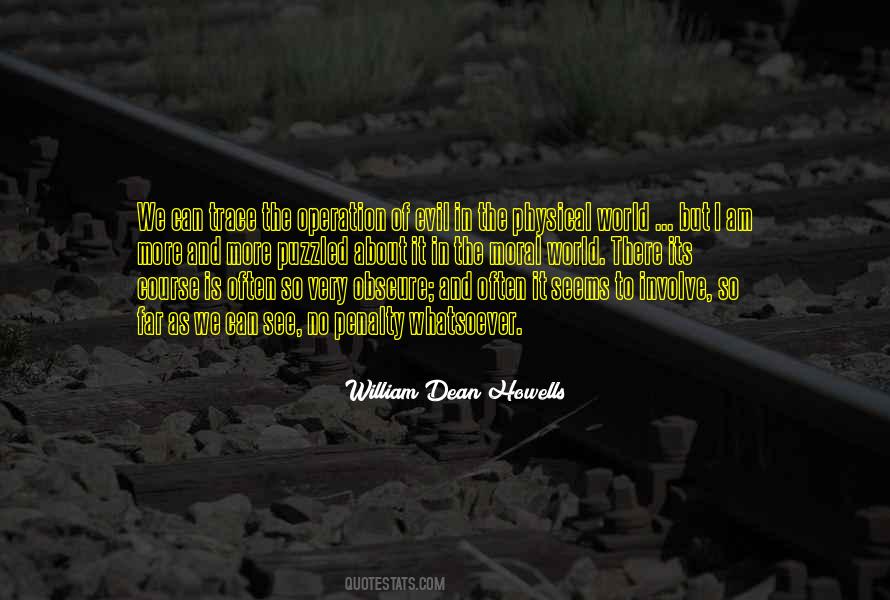 William Dean Howells Quotes #338951