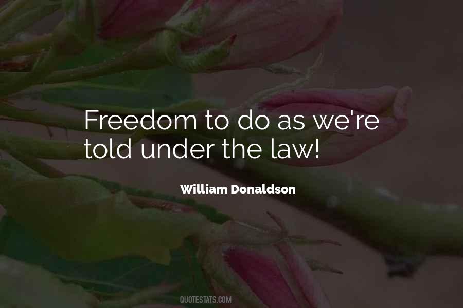 William Donaldson Quotes #1360124