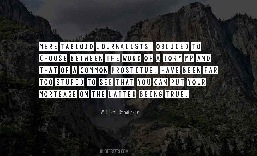 William Donaldson Quotes #326970