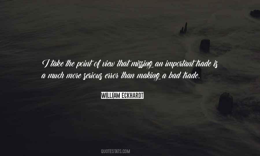 William Eckhardt Quotes #1388213