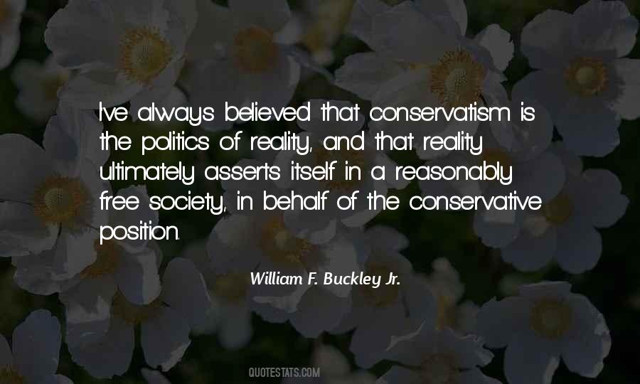 William F. Buckley Jr. Quotes #412309