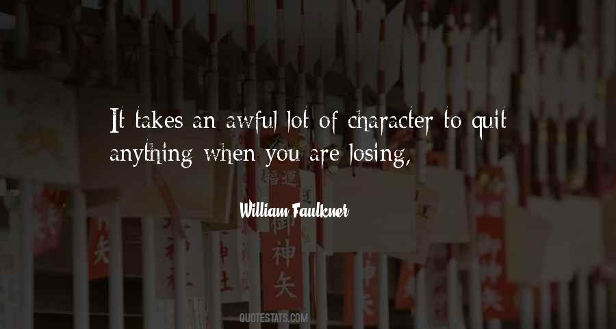 William Faulkner Quotes #1213588