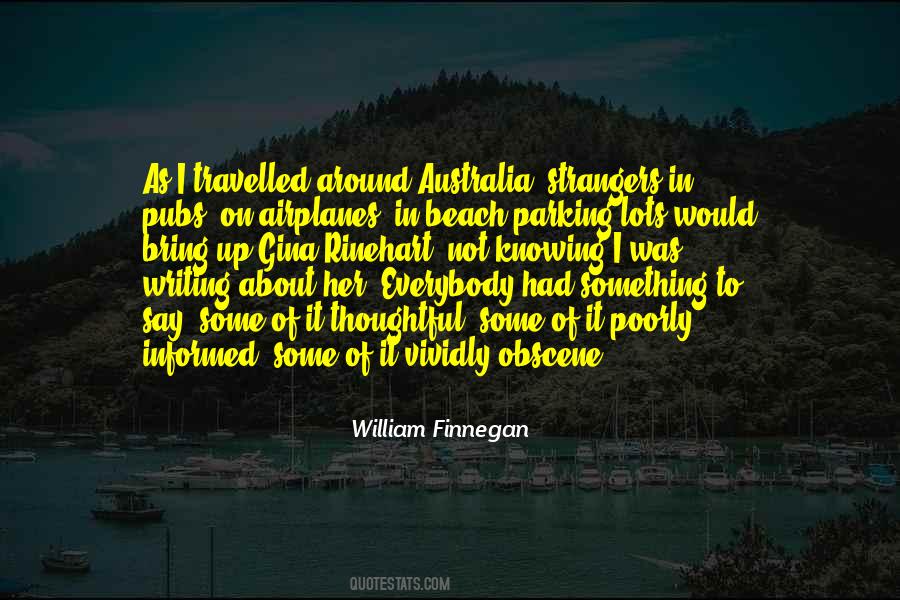 William Finnegan Quotes #1675726